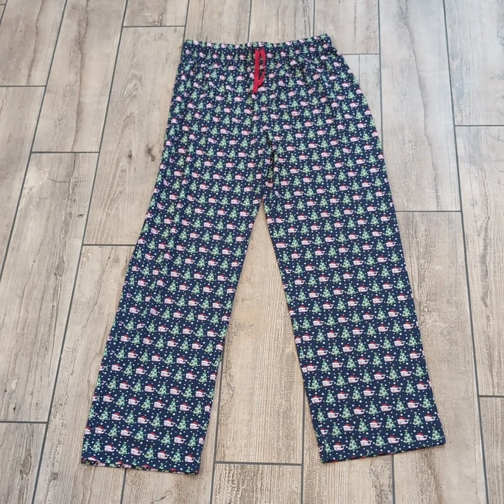 Set of 2 Kids Holiday Winter Christmas Vineyard Vines PJ Bottoms Pajama Pants